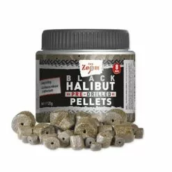 Carp Zoom Pre-Drilled Black Haibut Pellets 120gr